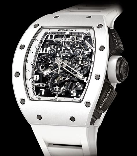 richard mille rm 011 white ghost